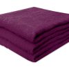 Deluxe 3 Piece 100% Cotton Honeycomb Weave Bath Towels 71cm X 140cm - quick-cleaning-supplies