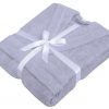 Unisex Luxury 100% Cotton Terry Towelling Bath Robe Dressing Gown Towel Bathrobe - quick-cleaning-supplies